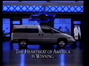 1992 Chevy Lumina APV Minivan TV Commercial