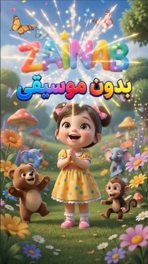 أنشودة باسم زينب للأطفال بدون موسيقى | حالات واتس اب | Zainab Name Song for Kids (No Music)