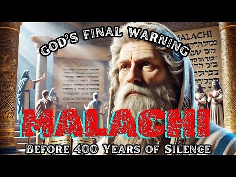 The Book of Malachi Explained: God's Final Warning Before 400 Years of Silence!