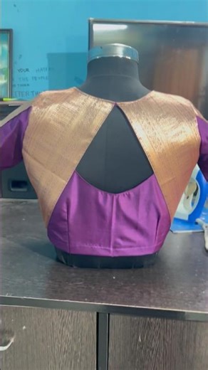 Simple pattern blouse design for beginners, ￼