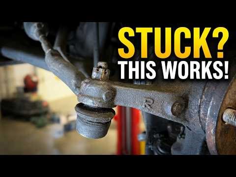 Stuck Tie Rod End? This Works EVERY Time!