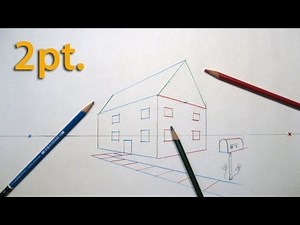 How to Draw a House In Perspective