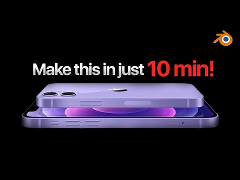 How to make iPhone 12 in Blender| Easy Tutorial