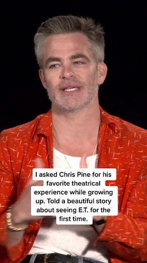 Chris Pine's Memorable Childhood Movie Experience: E.T. at The Man's Chinese