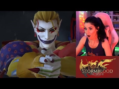 FINAL FANTASY VI KEFKA! THIS IS SO NOSTALGIC OMG!! || Final Fantasy XIV Stormblood Raid.