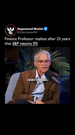 Power | Business | Status on Instagram: "The Main Point: Most S&P 500 “returns” aren’t real wealth growth. They’re largely the result of money printing, not true value creation. After more than 25 years teaching finance, Ted Smith realized something uncomfortable. If the money supply grows 8 to 10 percent per year and the S&P 500 returns around 9 percent, investors are mostly standing still. On paper it looks like progress. In reality, purchasing power barely moves. Your portfolio grows, but so 