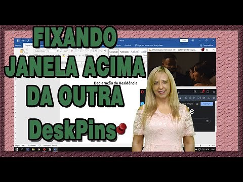 📌Fixando Janela Acima da Outra - DeskPins 📌