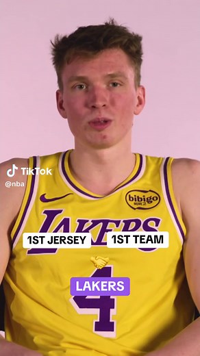 Full circle moment for Dalton Knecht 🌟 #NBA #DaltonKnecht #Lakers #NBAJerseyDay