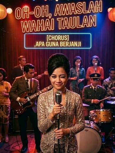 Transformasi Lagu Klasik Saloma dengan AI
