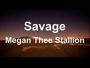Megan Thee Stallion - Savage (Lyrics) Clean Version