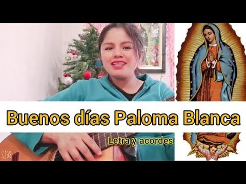 BUENOS DIAS PALOMA BLANCA. Letra y acordes
