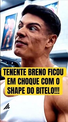 LIEUTENANT BRENO WAS SHOCKED TO SEE THE 150KG NATURAL PHYSIQUE OF THE BEAST AT THE MAX TITANIUM T...