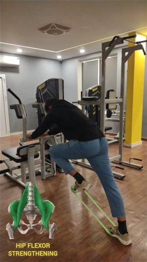 fix your sleepy hip flexor by doing these loop band exercises