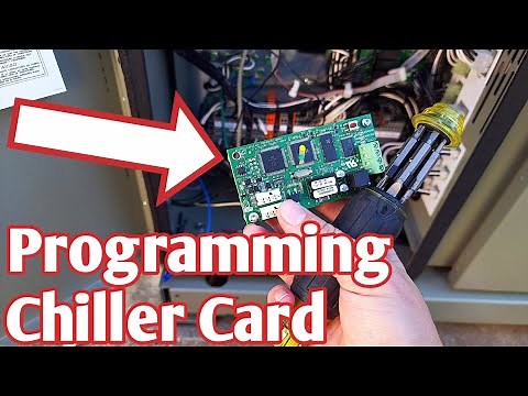 Chiller LON Board Install on New Trane Air Cooled Chiller CGAM