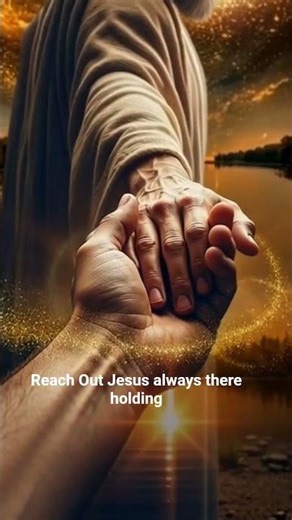 Jesus Holds Your Hand – Trust in His Guiding Light