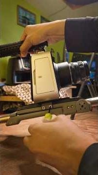 I built a camera plate and battery plateto Big difference#day5 #camera #diy #camerarig #filmmaking