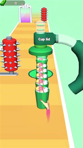 Popcorn Factory Runner Funny Gameplay Android #3269 #shorts #games #game