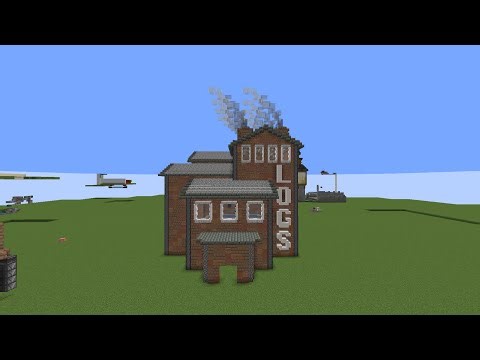 Log Factory Construction Timelapse