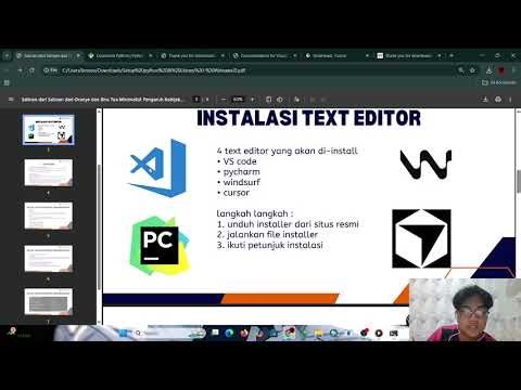 EPISODE 7 Download Aplikasi Pemrograman (PYTON, VS CODE,PYCHARM,CRUSOR,DAN WINDSURF)