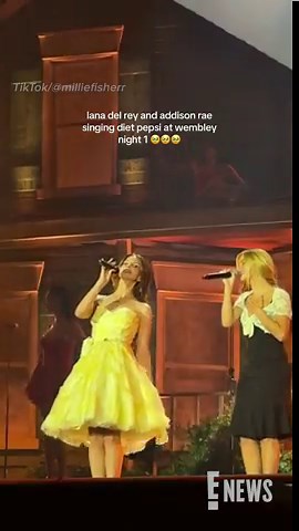 Happiness is Lana Del Rey & Addison performing together