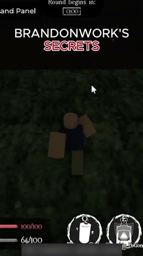 secrets in the BRANDONWORKS map #roblox #forsaken #noob