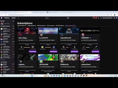 How to Cancel Subscriptions on Twitch