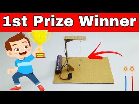 How To Make Earthquake Alarm Working Model | Inspire Award Science Projects 2024