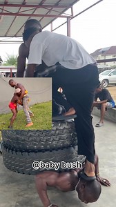 Iron Rock my body nah stoñè 🤣💪 | Baby bush