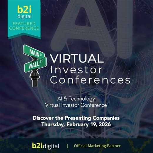 AI & Technology Virtual Investor Conference – Presented by B2i DigitalPost Day of Conference