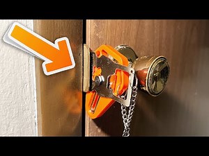 Portable Door Lock Home, Dorm, Hotel Security - User Review
