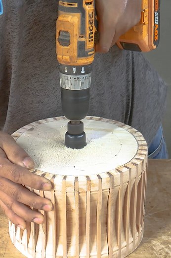 16K views · 101 reactions | Woodworking Tricks and idea making home lamp decor #jig #hacks #woodwork #carpenter #carpentry #woodworking #tricks #making #sanding #disc | Woodworking Crafty | Facebook