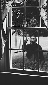 “hi, neighbor!” // animation of my original collage art, “hi, neighbor!” #horrorart #halloween #horror #collages #collageart | Caitlyn Grabenstein - cult.class