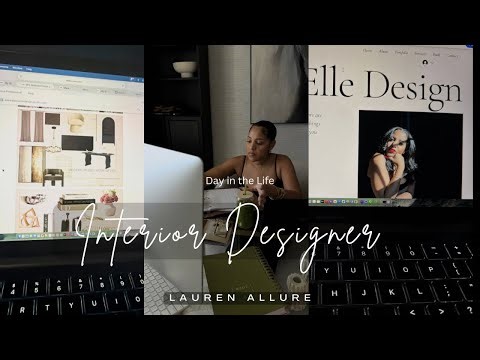 Real Day in the Life of an Interior Designer | Client Meeting + Design Work