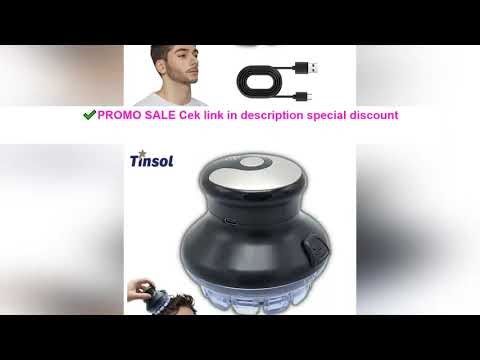 2025 New Round Quick Haircut Wireless Round Hair Clipper with LED Display and Length Adjustable 3-12