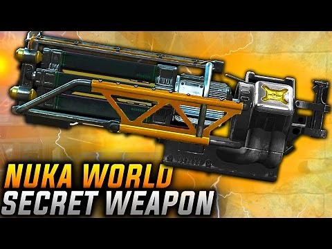 Fallout 4 Nuka World SECRET "AETERNUS" WEAPON GUIDE - UNIQUE GATLING LASER (Rare & Unique Weapons)