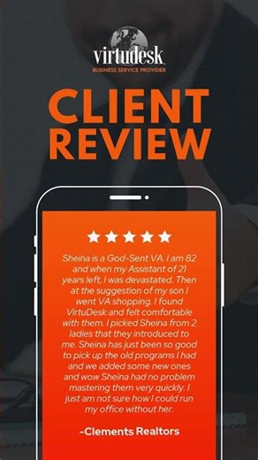 5-Star Client Review | Clements Realtors' Experience with a Virtual Assistant