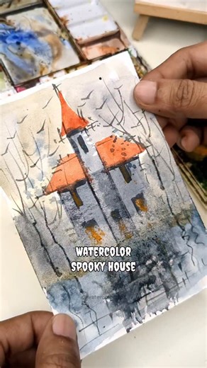 Watch me paint this moody, spooky house using an old credit card to create the sharp, angular base shapes. Then, I finish it off with a few dark washes and brush details. I absolutely love experimenting—it keeps the process fun and surprising! What's the strangest tool you've ever used to paint? Share your wild ideas below! 👇 Love seeing new tricks but need a deeper dive? Join my Patreon! You'll get full-length, real-time tutorials with voice-over, step-by-step explanations for all my standard 