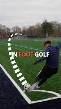 FootGolf, but WE ARE the HOLE 😳⛳️ #soccer #football