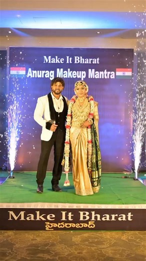 Anurag Arya Vardhan on Instagram: "Hyderabad master class thanks to Hyderabad, students and my team #anuragaryavardhan #trendingréels #explorer #trend #gurukulanuragmakeupmantra"