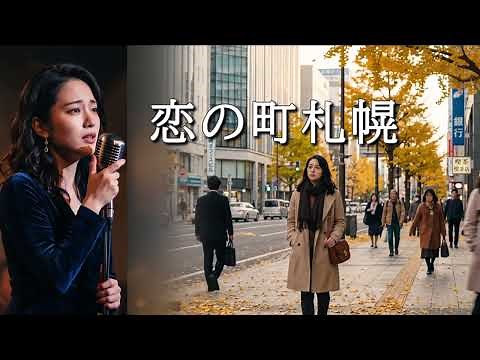 恋の町札幌（石原裕次郎）歌謡曲バージョンでAIシンガーが歌う同曲シリーズ第三弾