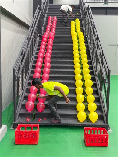 Who Will Conquer the Stairs in This Epic Challenge?