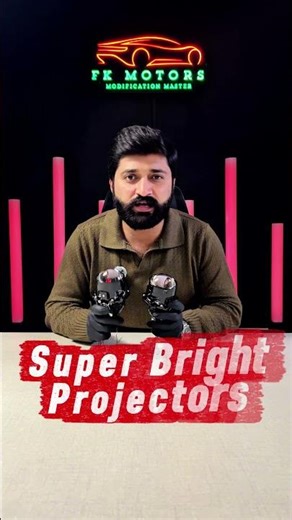 Universal Headlight Projectors | Night Driving Upgrade 🔥💡