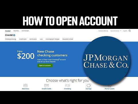 How To Open Chase Account Checking & Savings Account Online!