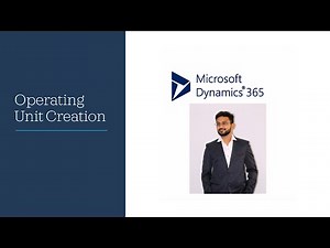 Operating Units #microsoft #dynamics365community #education #microsoft #dynamics365 #d365