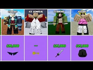 Blox Fruits FULL GUIDE Every Bosses & Raid Bosses DROP In UPDATE 31!!