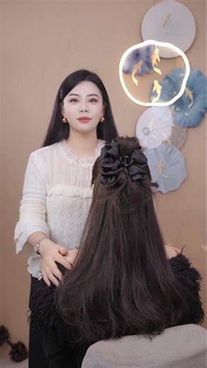 One Clip, Instant Princess Hair Transformation 👑✨