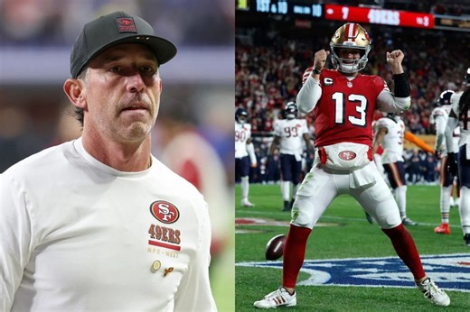 "He made me extremely nervous": 49ers HC Kyle Shanahan gets 100% real on Brock Purdy's scramble and TD to Kyle Juszczyk vs. Bears