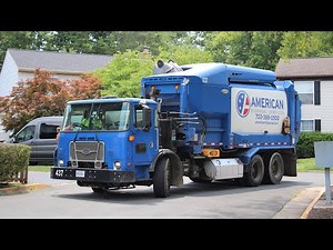 American Disposal CNG Autocar ACX Labrie Automizer