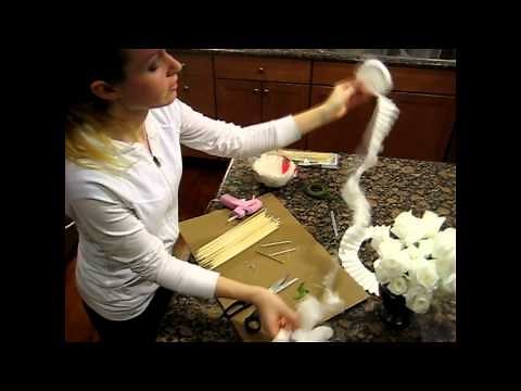 How to Make Flowers. Roses from Coffee Filters. Realistic and Inexpensive