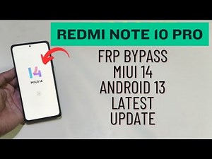 Redmi Note 10 Pro Frp Bypass Miui 14.0.8 Latest 23.10.01 Unlock With UnlockTool Chrome Not Open Fix